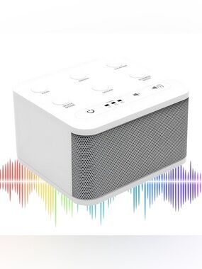 (NEW) Rooster Portable White Noise Machine with 6 settings